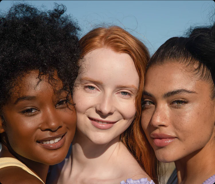 Diverse faces — find your perfect shade